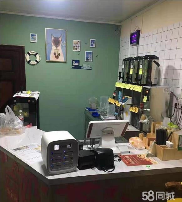 (转让)坪丰农贸市场临街狸家蛋糕店奶茶店转让