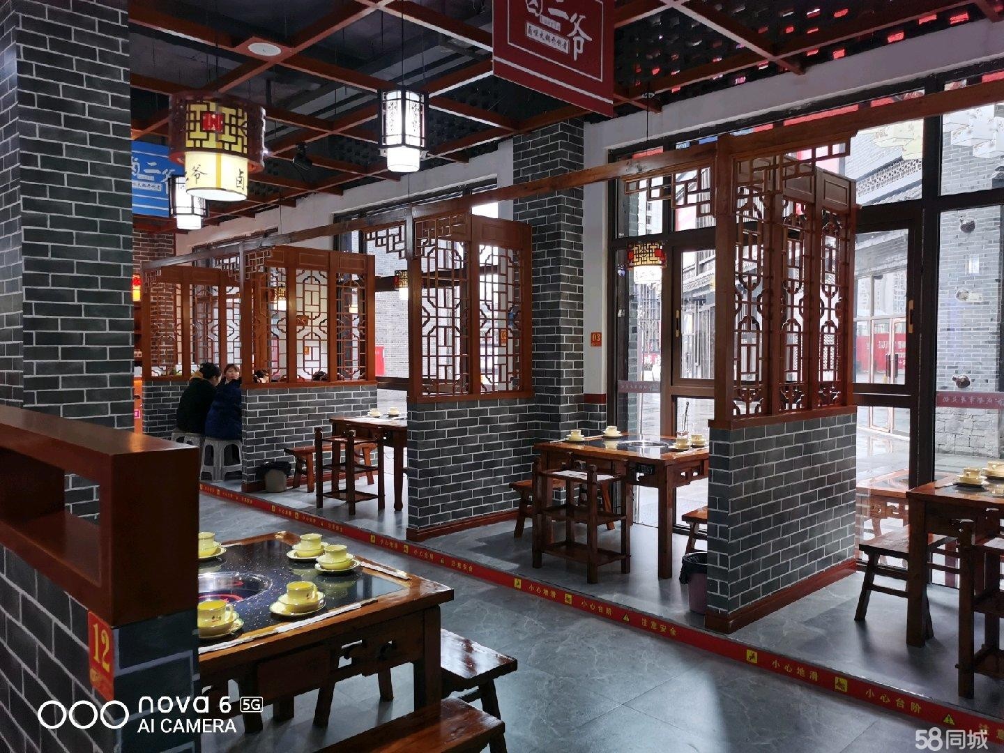 (转让)中式风格装修，店内整洁，还在免租中