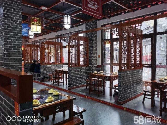 (转让)中式风格装修，店内整洁，还在免租中