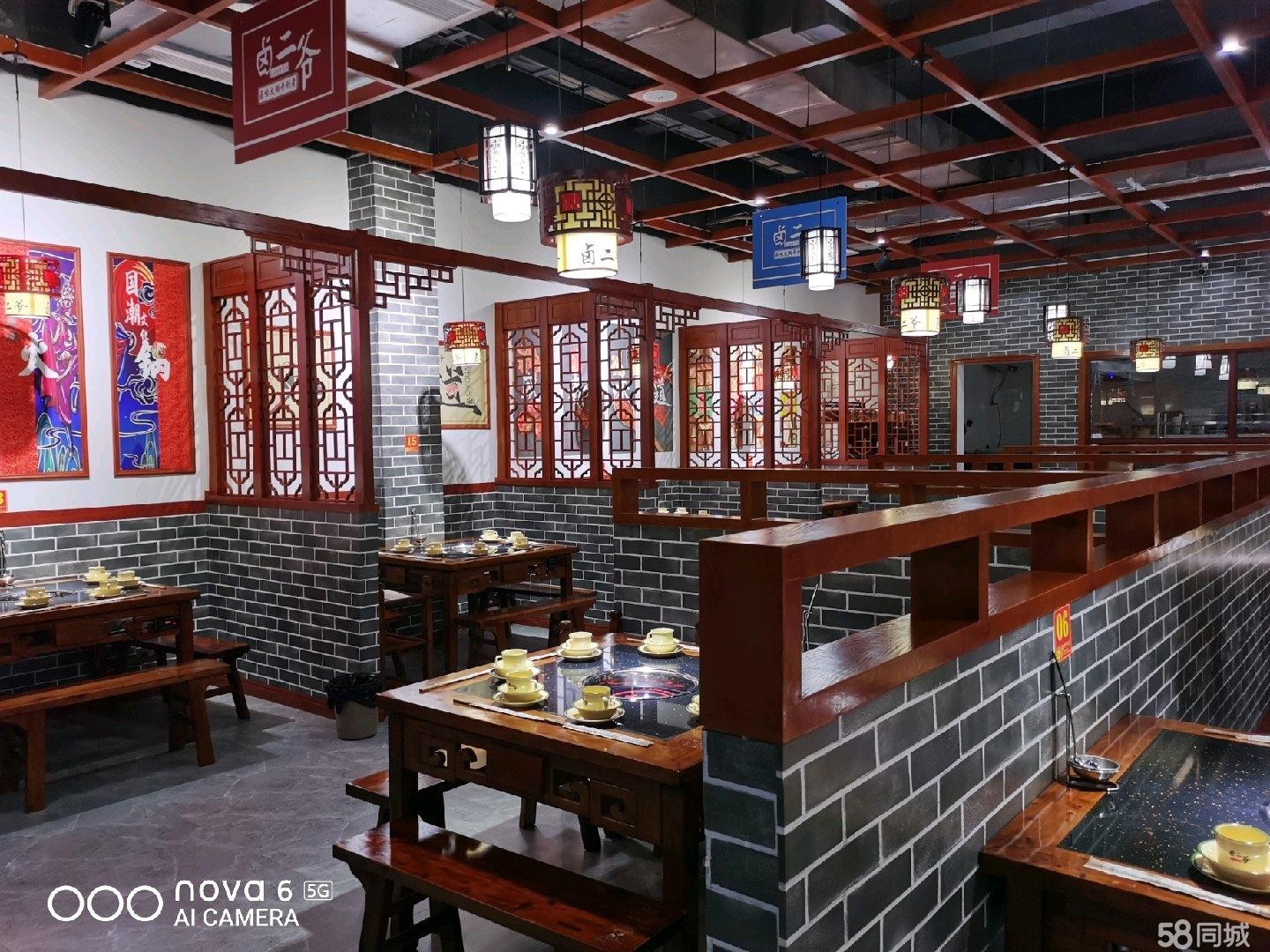 (转让)中式风格装修，店内整洁，还在免租中
