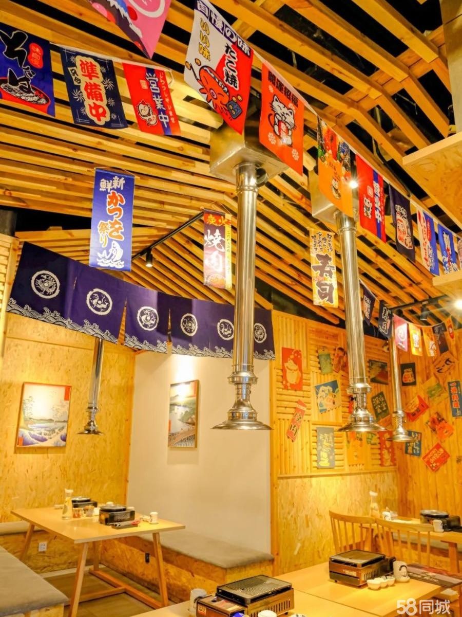 (转让)日式烧肉店，地理位置优越，配套电影院等。