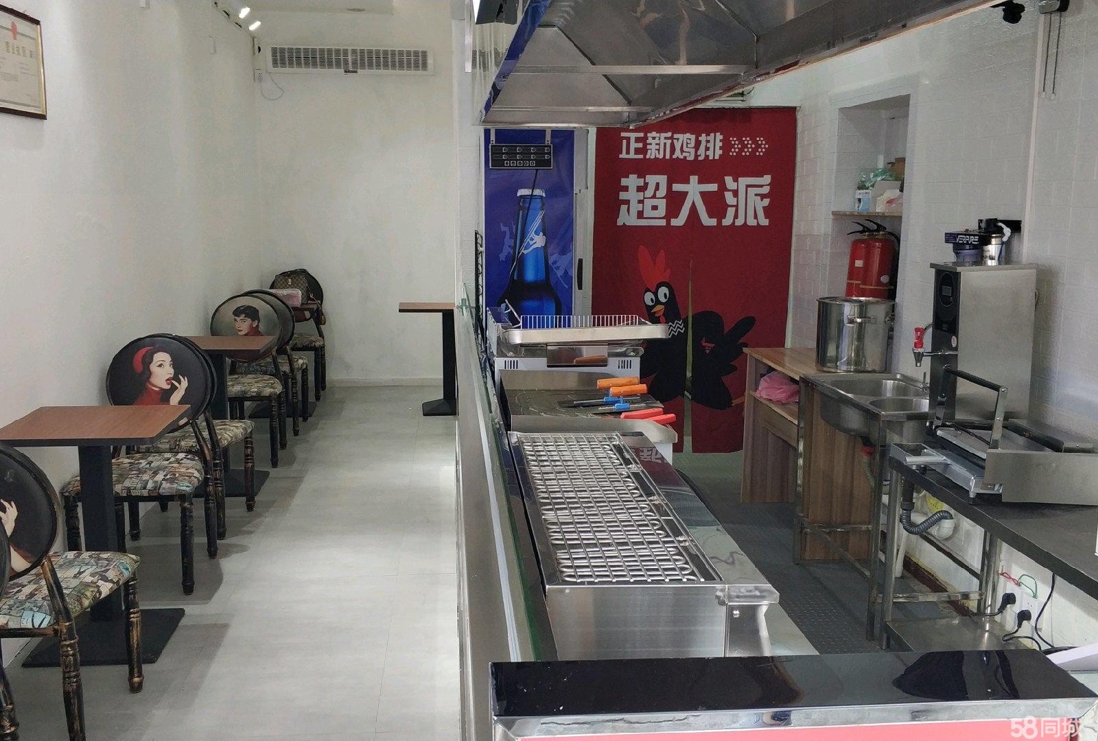 (转让)总面积约150平，门面后带4个房间和洗手间厨房设施。