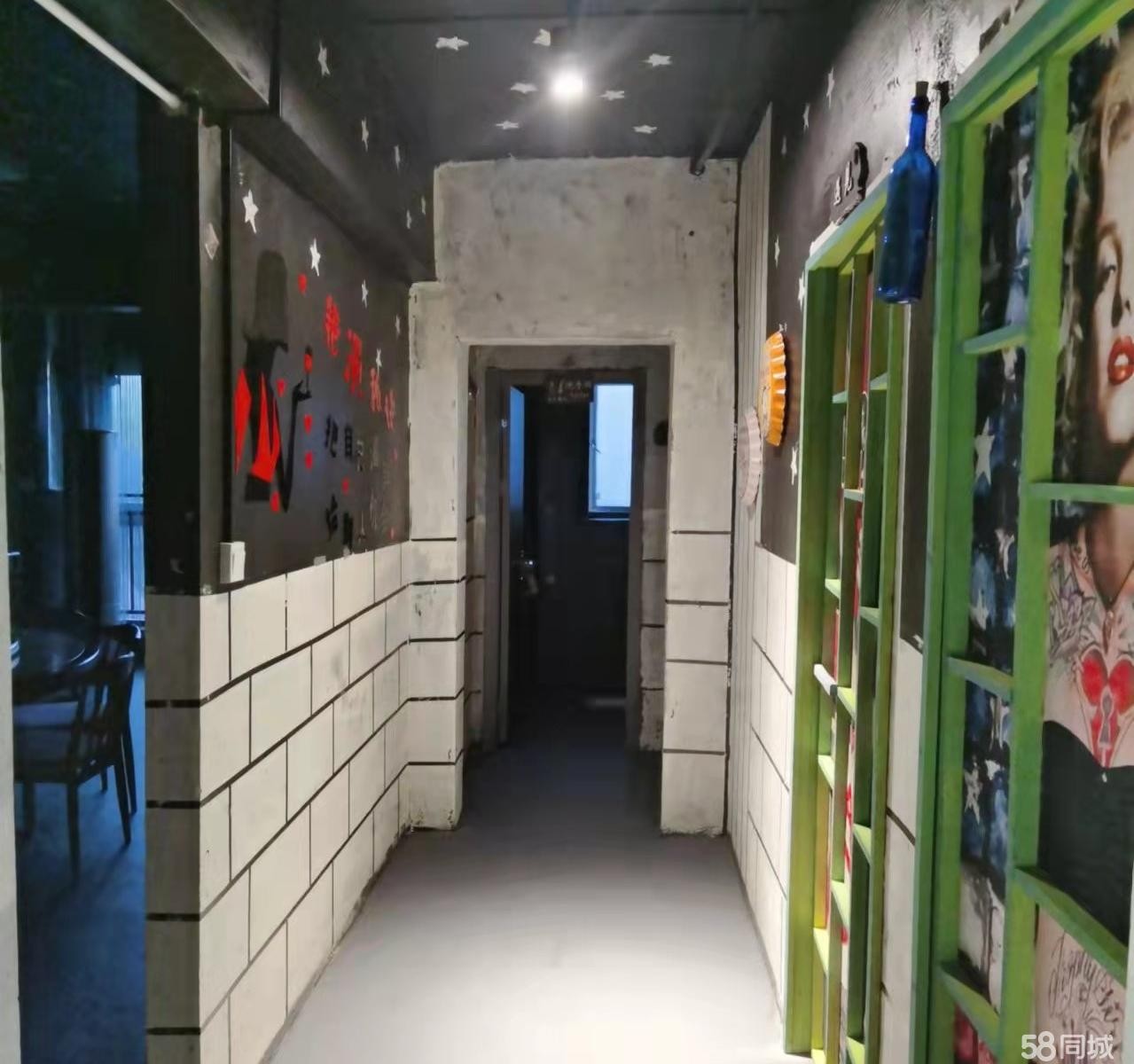 (转让) -共有7间包房,外面有100平花园,有固定客源，