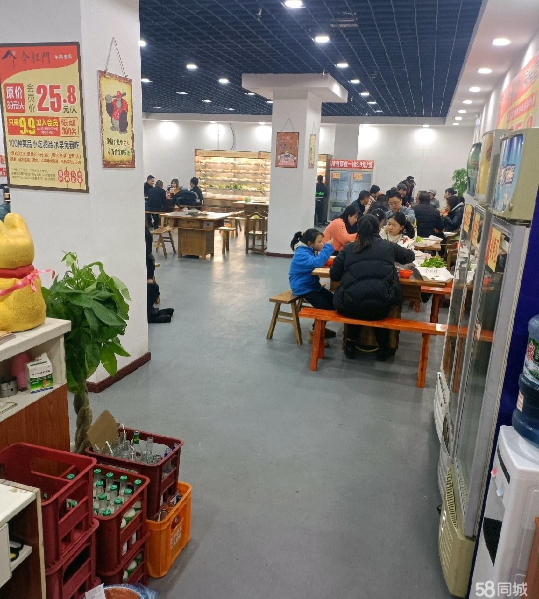 (转让)火锅店转让300多平米桐梓四小对面设备齐全