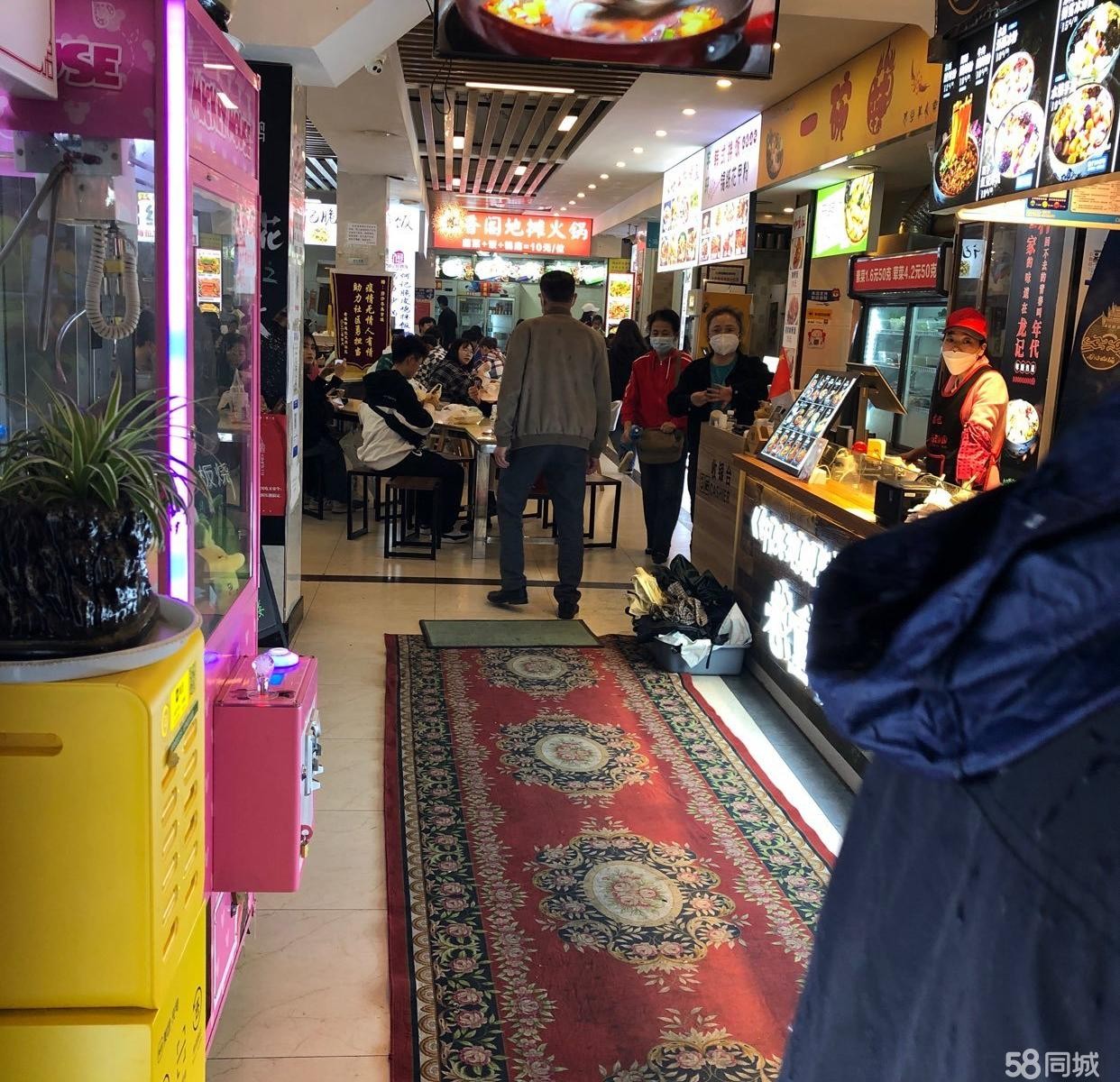 (转让)店铺地址在捞沙巷美食城- -楼,
