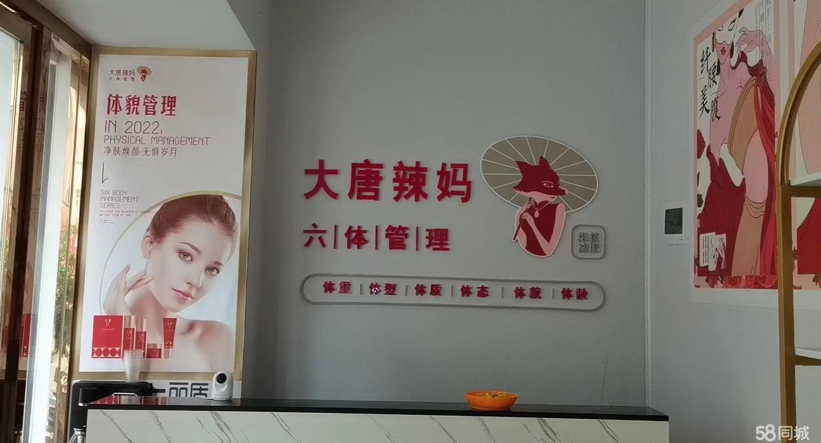 (出租)总共2层，有隔断，适合做美容行业，装修完成