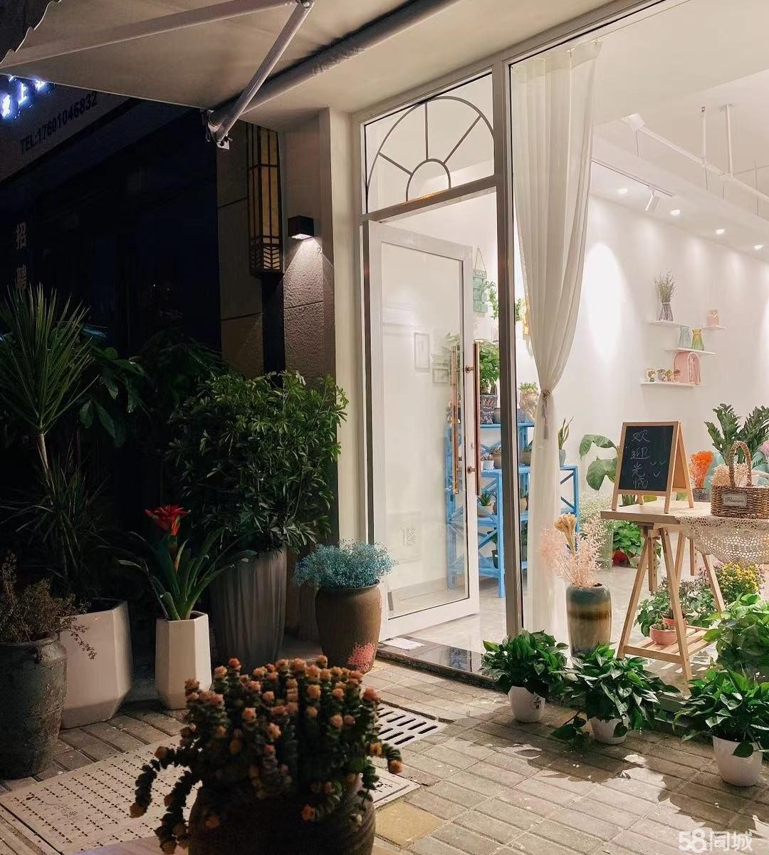(转让)原花店门面低价转让，精装配套完善，可做其他行业