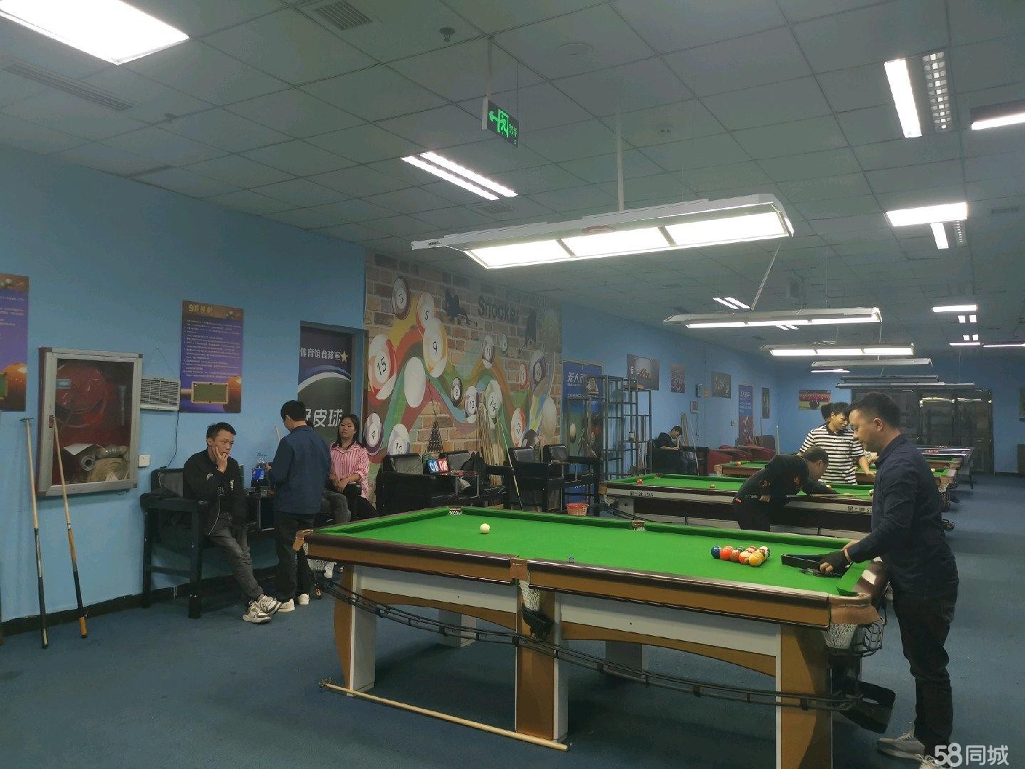 (转让)体育馆台球室低价转让，房租6000/月，水电全免
