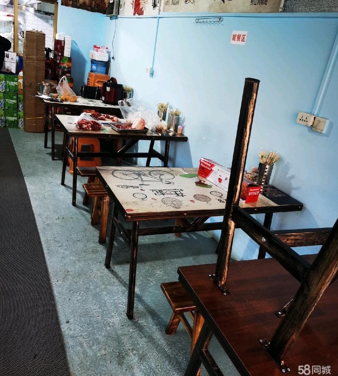 (转让)店铺位于珠海路还房小区餐饮-条街，中介勿扰，谢谢!