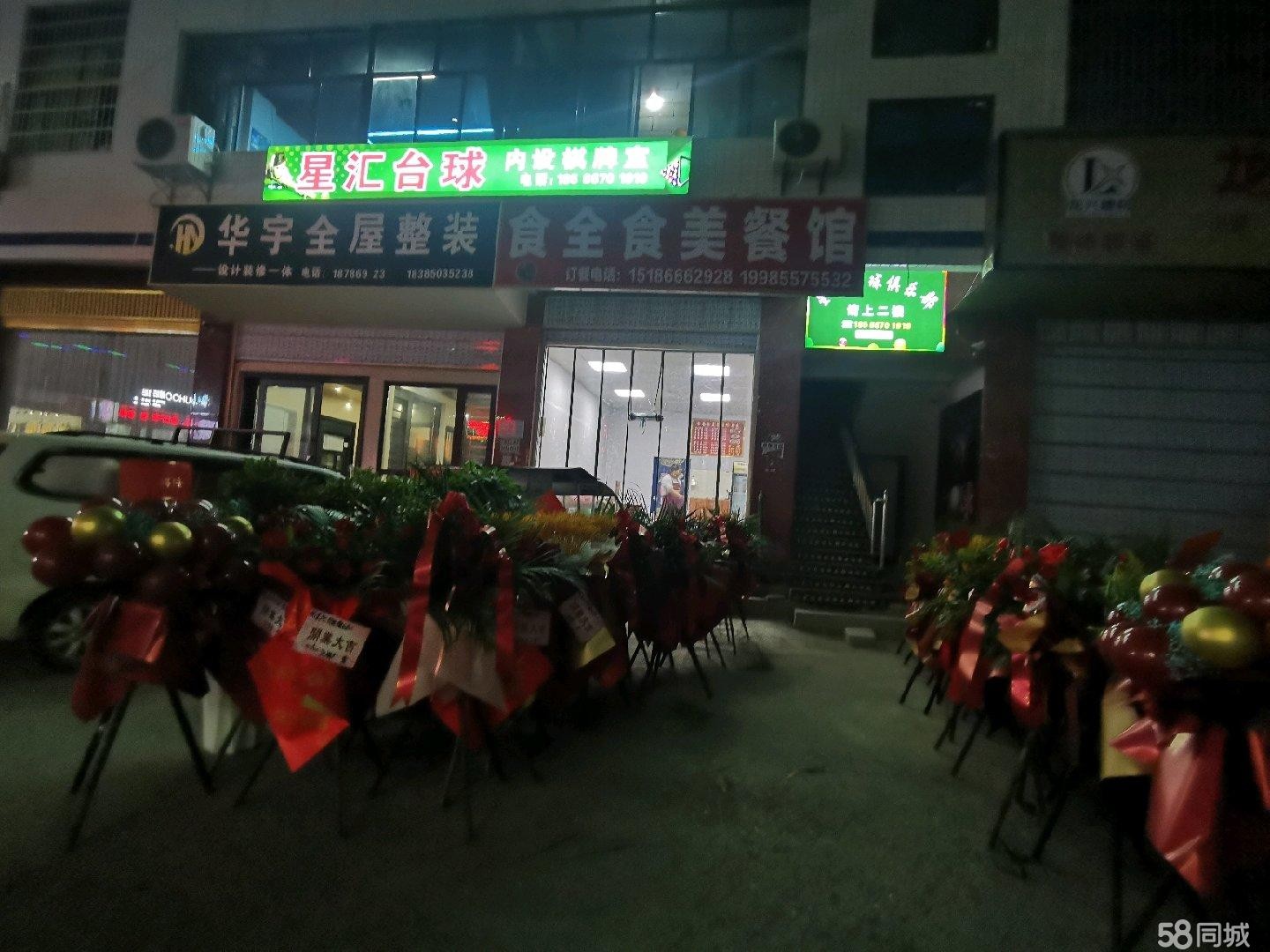 (转让)本店开业到现在半年，所有东西全新