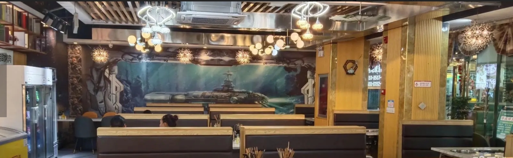 (转让)转让绥阳鑫港购物中心餐饮店，客流稳定，接手即可营业