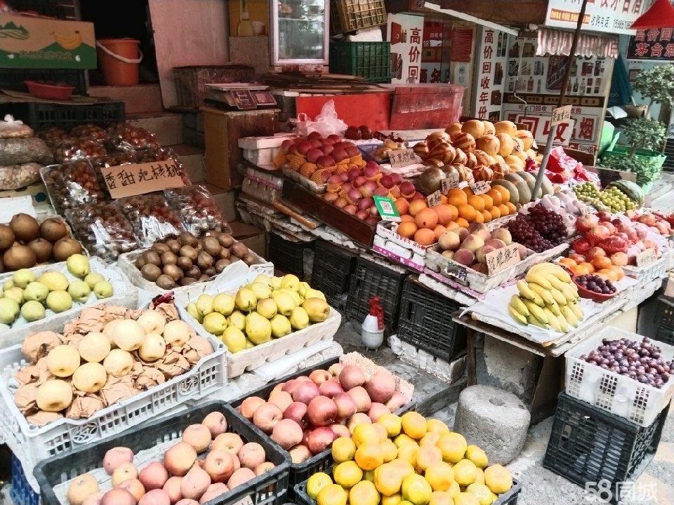 (转让)临街路口成熟社区水果店转让