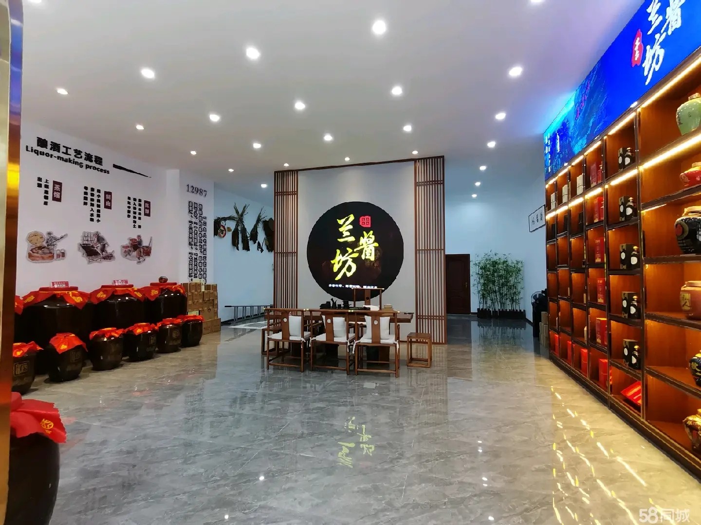 (转让)楼下品鉴馆、楼上办公区,全新装修、租金便宜,价格面议。