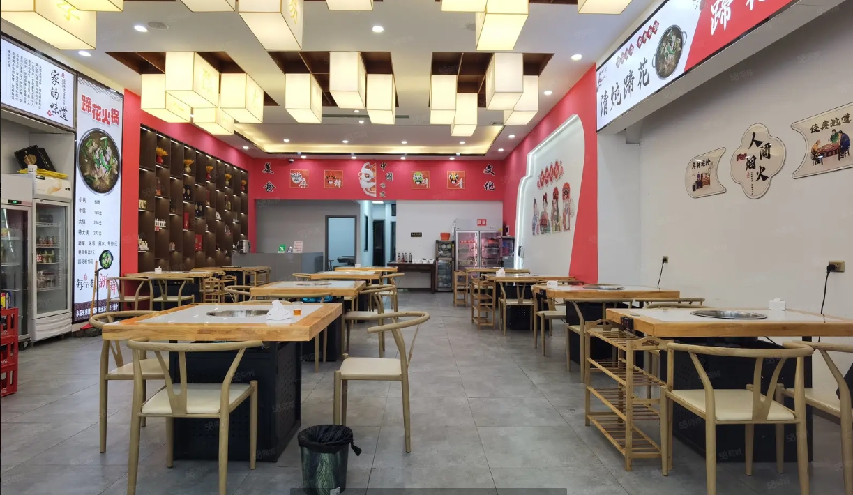 (转让)餐饮一条街，街边店，人流量大