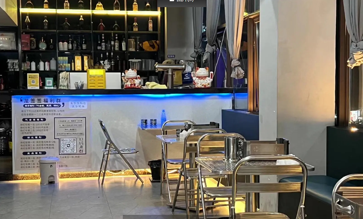 (转让)该店适合做餐饮，酒吧