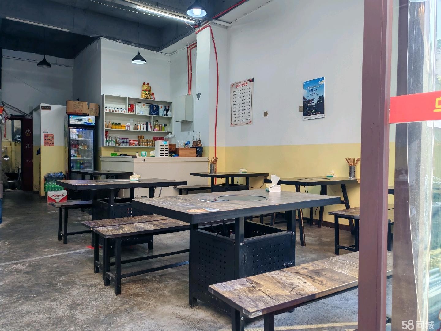 (转让)王大湾火锅店可外摆房租低