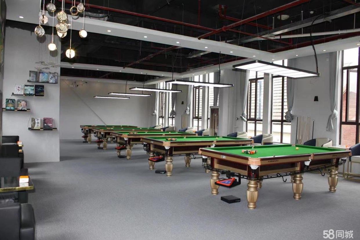 (转让)7张台球桌12间棋牌室转让