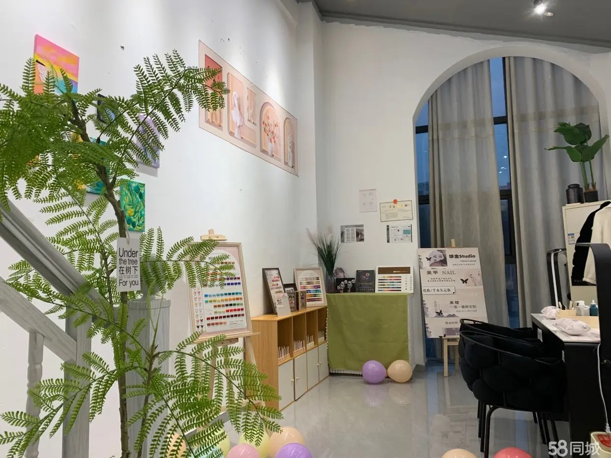 (转让)浙商大厦美甲美睫店铺打包整转，稳定客源，设备齐全接手直接做