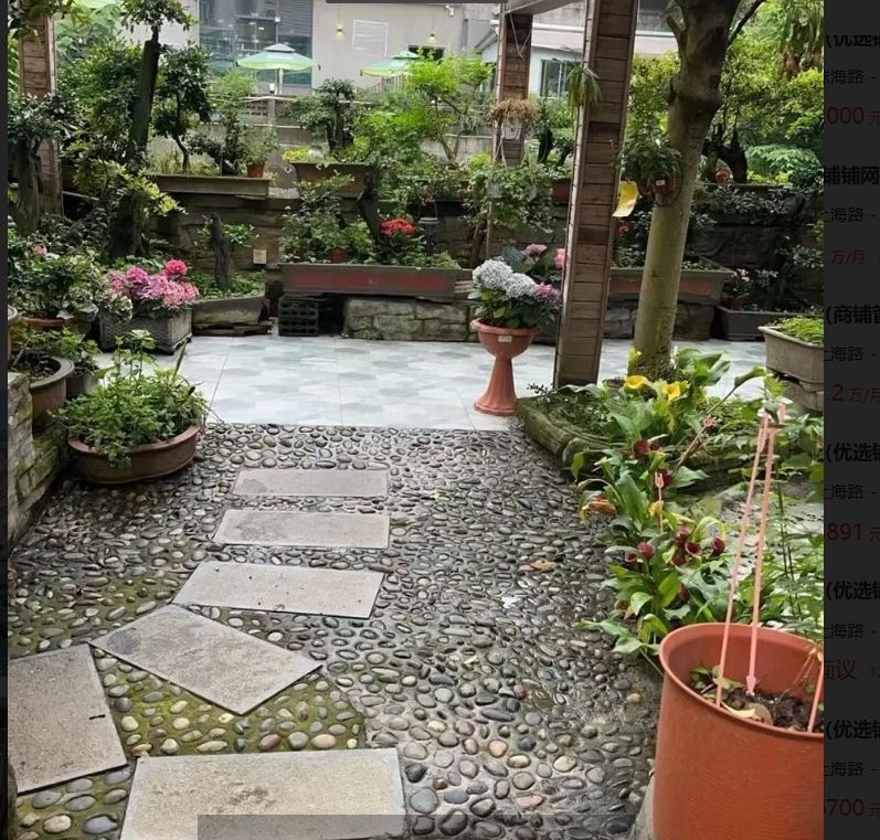 (转让)花园餐厅环境舒适且温馨雅致!