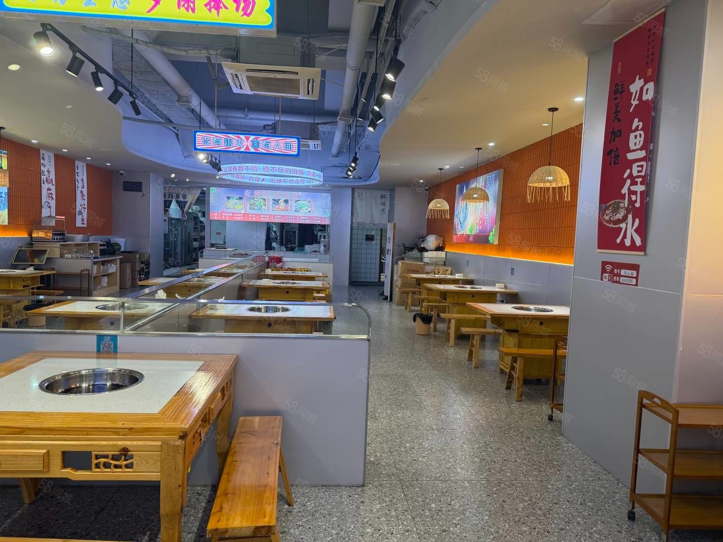 (转让)苏州路鱼火锅店转让，全新装修