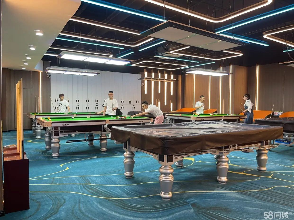 （转让）台球俱乐部整体转让，租金低，