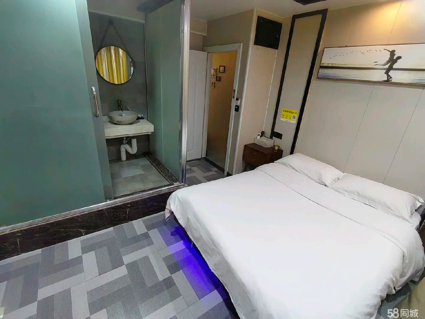 （转让）自助酒店7个房间，接手直接营业，美团评分高，成本低。