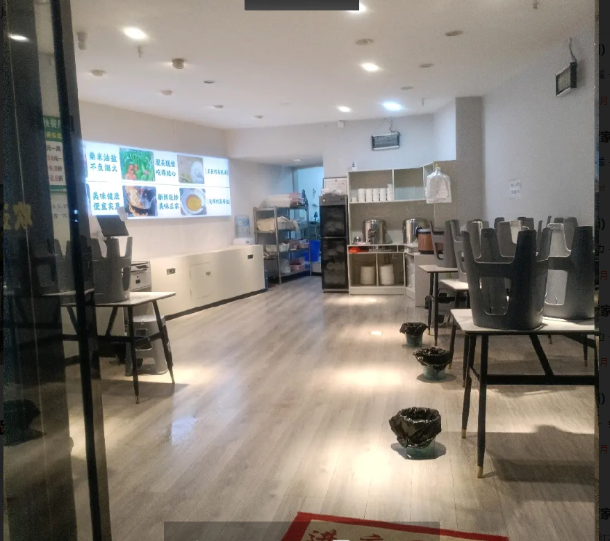 (转让)每天人流量100~150个左右，外卖100~150单左右