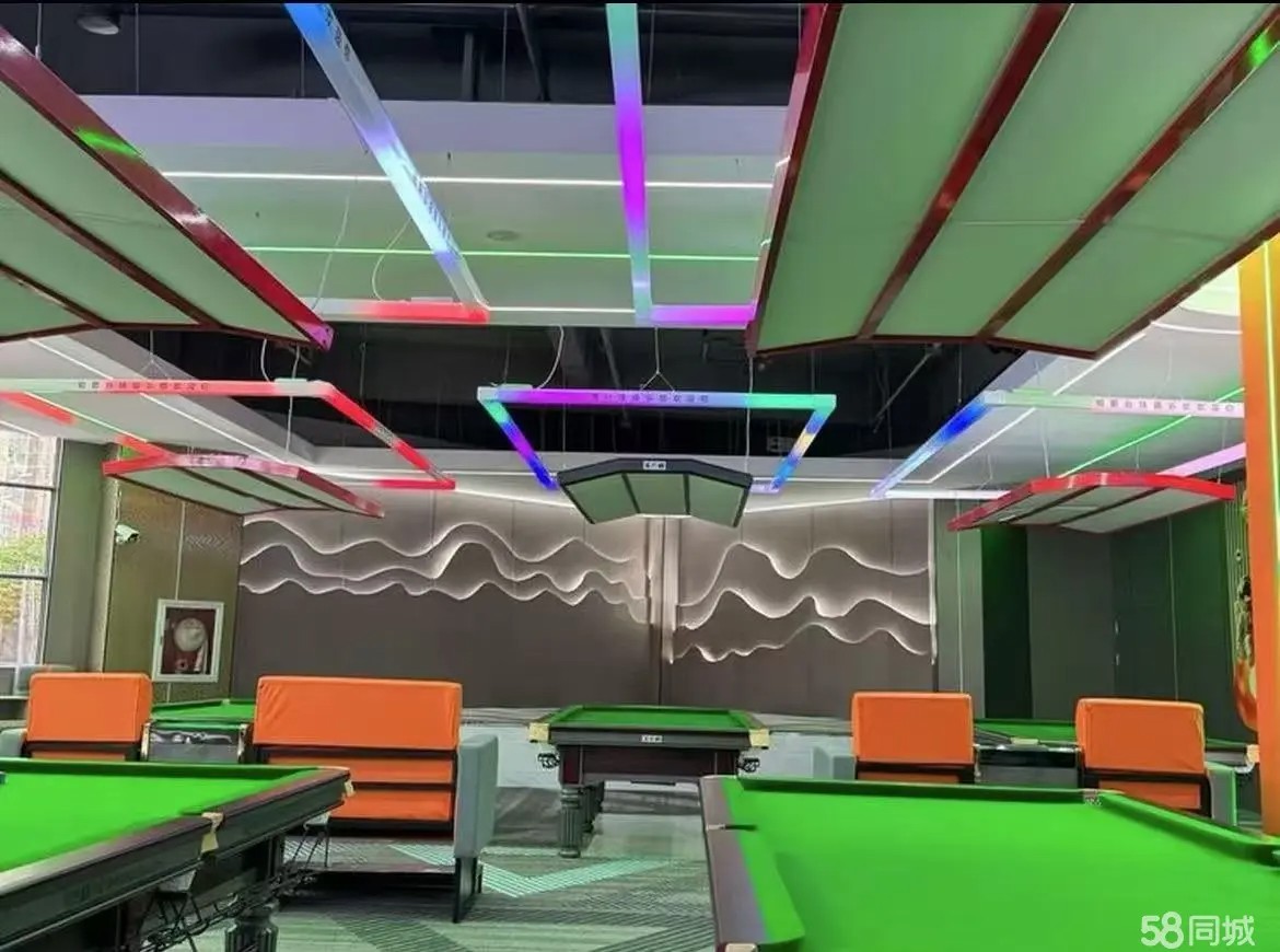 （转让）遵义播州区临街台球厅530平方转让费可谈。